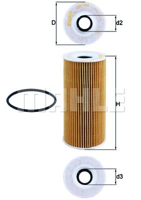 WILMINK GROUP Eļļas filtrs WG1217374